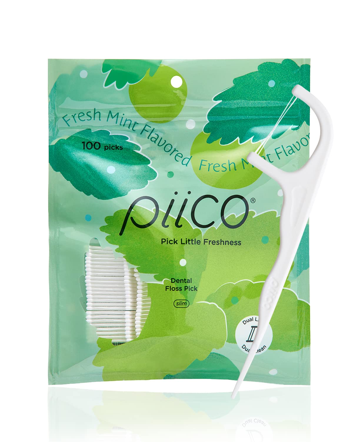 Piico Dental Floss Toothpicks Flavors Bundle - 400 pcs. Shred-Resistant Flossers for Adults with Xylitol Formula | Oral Care for Strong Teeth & Gums Virtual Bundle and Sell for 15% Discount