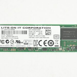 Ebid-Dealz Replacement for M.2 2280 Internal SSD Lite On L9G Series 64GB SATA 6Gbps L8T-64L9G 764434-001