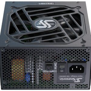 Seasonic Vertex GX-1000-1000W - 80+ Gold - ATX 3.0 & PCIe 5.0 Ready - Full-Modular - ATX Form Factor - Low Noise - 12 Year Warranty - Nvidia RTX 30/40 Super & AMD GPU Compatible