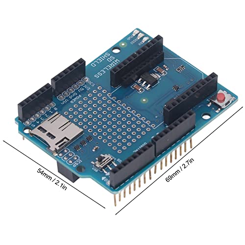 Prototype Screw, Compact 8 X 12 Holes Wireless Prototype Expansion Board Easy Install On Board Storage Card for Computer