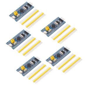 Core Board Module, 5PCS STM32F103C8T6 STM32 Minimum System Board Module 40 Pin Core Learning Module for, Single Board Computers