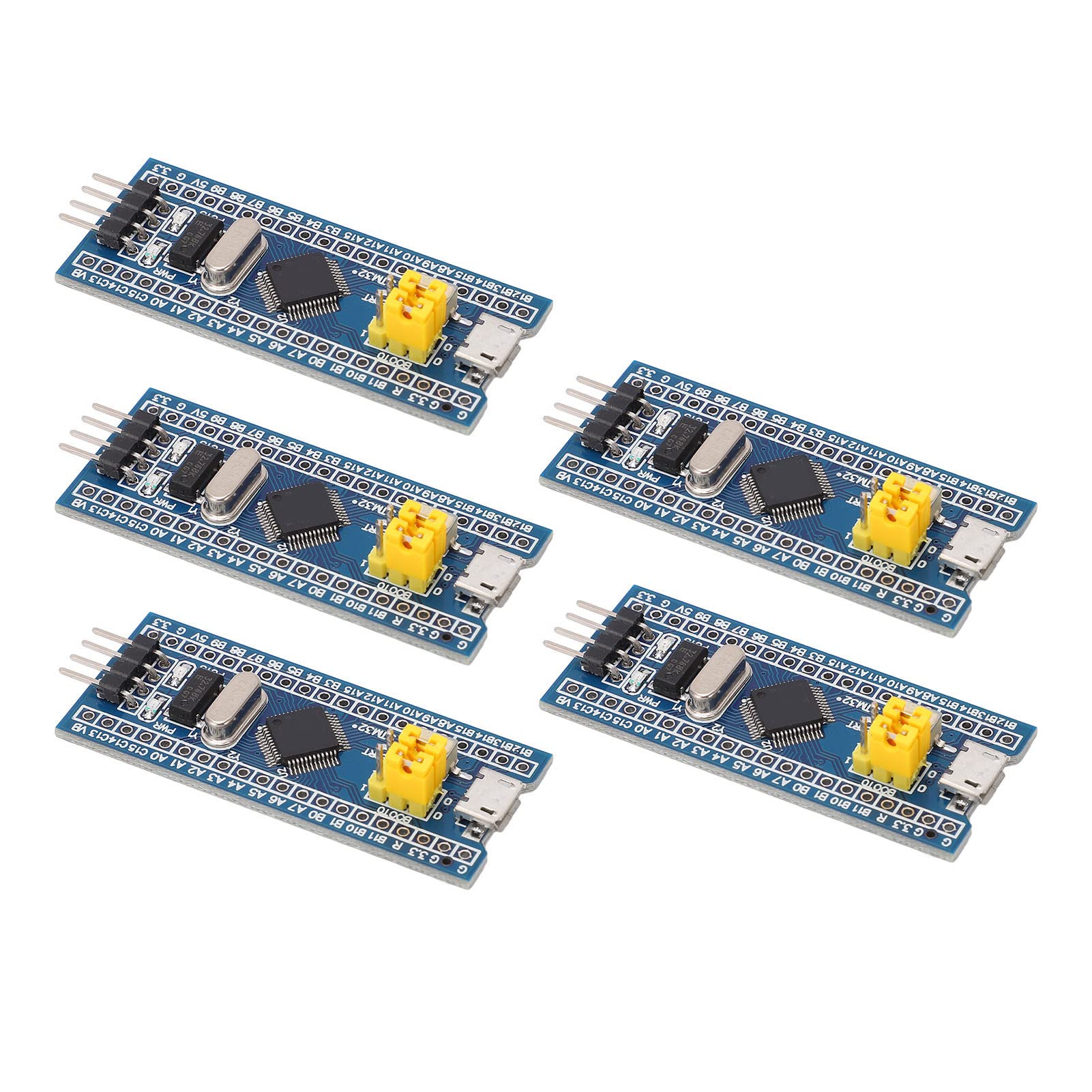 Core Board Module, 5PCS STM32F103C8T6 STM32 Minimum System Board Module 40 Pin Core Learning Module for, Single Board Computers