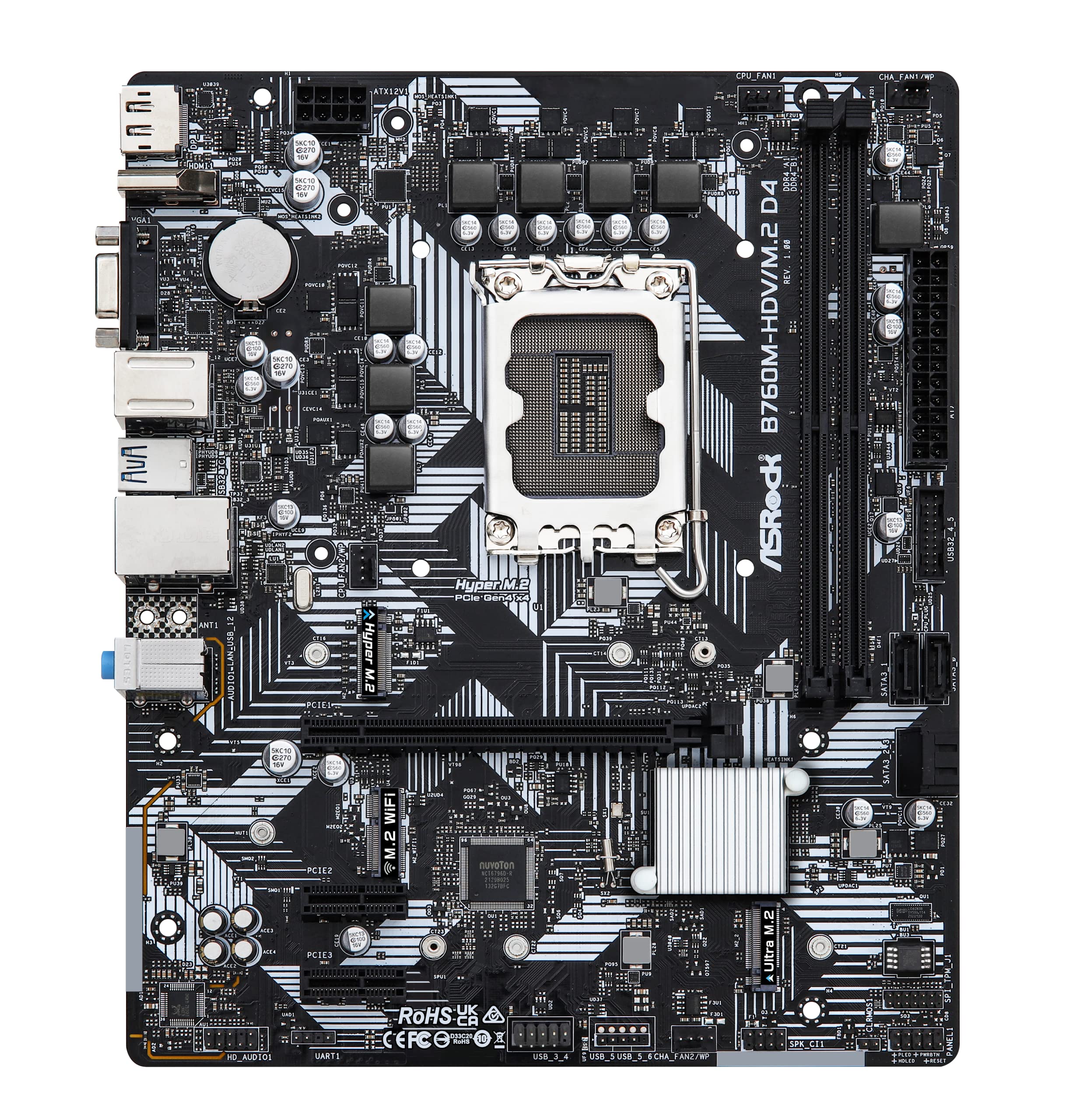 ASRock B760M-HDV/M.2 D4