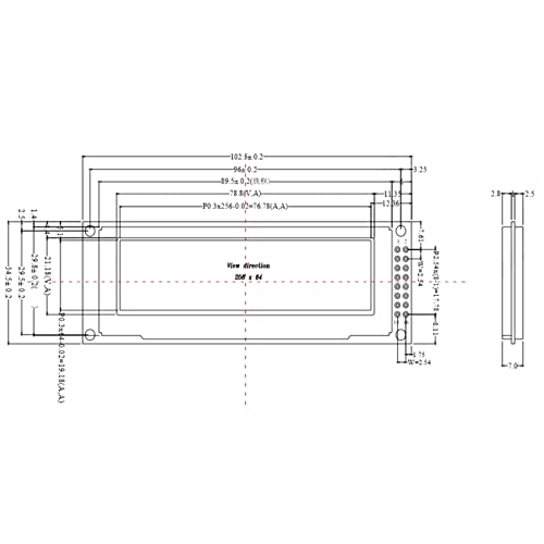 Screen Module Board, Wide View Angle Energy Saving Screen Module for Industrial(White)