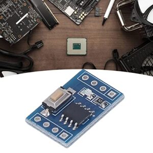 PCB Control Board 4 Set Microcontroller System Development Board Singlechip System Board for Singlechip Development LED Industry 12 x 18mm / 0.47 x 0.71in