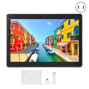 10.1 Inch HD Tablet, RAM 4GB ROM 64GB Tablet 2 Million PX Front Camera for Video for Android9.0 for Gaming