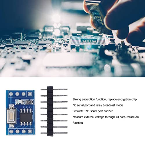 PCB Control Board 4 Set Microcontroller System Development Board Singlechip System Board for Singlechip Development LED Industry 12 x 18mm / 0.47 x 0.71in