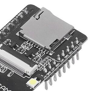 Oumefar ESP32 CAM Development Module, Camera Development Board 70-500V Output 2pcs Easy Programming for Replacement Computercomponent