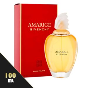 AMARIGE - Eau De Toilette Spray 3.3 oz - Gift Set Pack With Lavender Soy Candle, Car Air Fresheners, and Empty Travel Perfume Atomizer