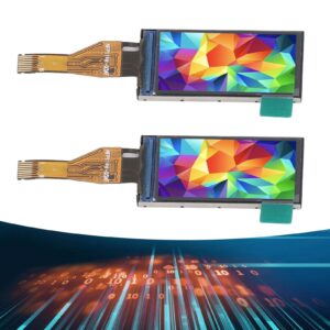 IPS Display Module ST7789V Low Power Drive 135x240 Resolution IPS Display Module Saturated Fast Response Thin 2pcs SPI Interface for Controller Board