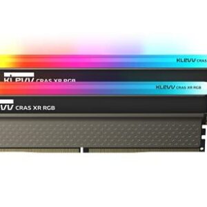 KLEVV CRAS XR RGB DDR4 16GB (2x8GB) 4000MHz CL19 1.4V Gaming Desktop Ram Memory SK Hynix Chip XMP 2.0 Ready (KD48GU880-40B190Z)