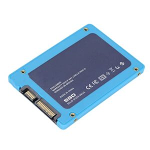 RTLR 2.5 Inch Internal SSD, Shock Resistant Improve Performance Ultra Low Power Consumption Blue SATAIII SSD for Computers for Home for Office