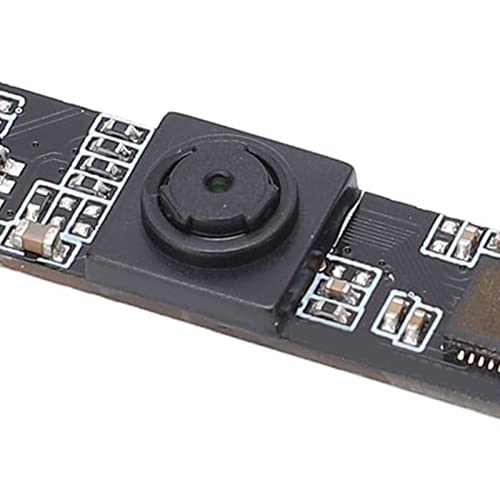 USB Camera Board, 1MP 720P 66° No Distortion Camera Module Black MJPEG for Restricted Locations. for Micro HD Monitoring