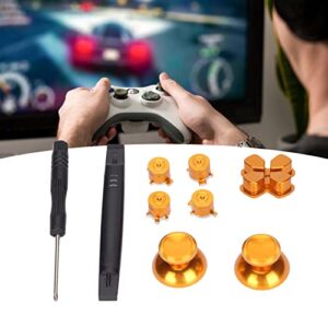 Full Buttons Set, Stylish Accurate Personalized Gamepad Buttons Aluminum Alloy for PS5 Game Controller