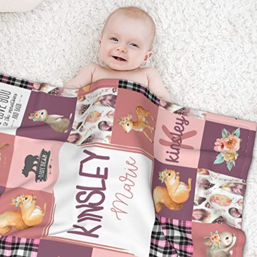 Personalized Baby Blankets for Boys Girls Personalized Baby Gifts Custom Baby Blankets for Girls Boys Personalized Baby Items Custom Name Blankets Personalized Kids