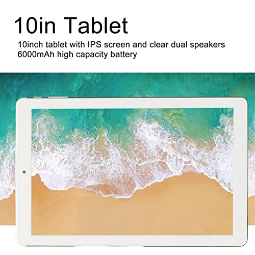 Pomya Tablet, 10 Inch IPS HD Screen Tablet for Android 11, 4GB RAM 256GB ROM PC Tablet Supports 3G Network, Octa Core CPU 6000mAh WiFi Tablet for Daily Life