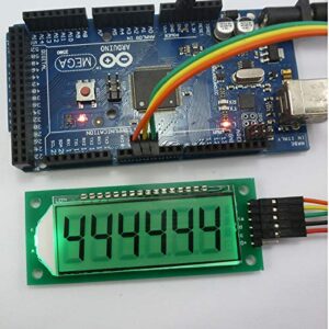 6Bit 7 Segment LED SPI Digital Tube LCD Display Controller Module with Example Code (4)