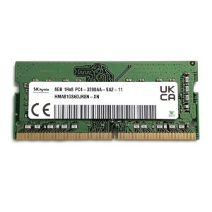 SK Hynix 8GB SODIMM DDR4 3200 PC4 1Rx8 HMA81GS6DJR8N-XN SO-DIMM Laptop RAM Memory for Dell HP Lenovo and Other Systems