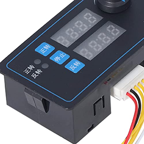 Angle Pulse Motor Speed Drive, Stepper Motor Controller Automatic Stop Jog Power Off Memory Infinite Loop DC8V~24V for Industrial Use