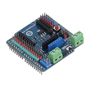 Sensor Expansion Board, Support Plug and Play External Power Supply 3P Communication Storage Interface IO Expansion Module for Controller