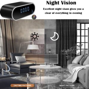 2024 New Hidden Camera Detector, No Audio, WiFi Nanny Camera for Home Office Indoor Surveillance Camera with Motion Detection, Night Vision