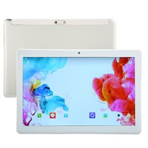 tablet, 10.1 inch 1280x800 tablet with dual cameras, ram 4gb rom 64gb dual sim octa core tablet for android 9.0, 4g lte calling tablet for home, office