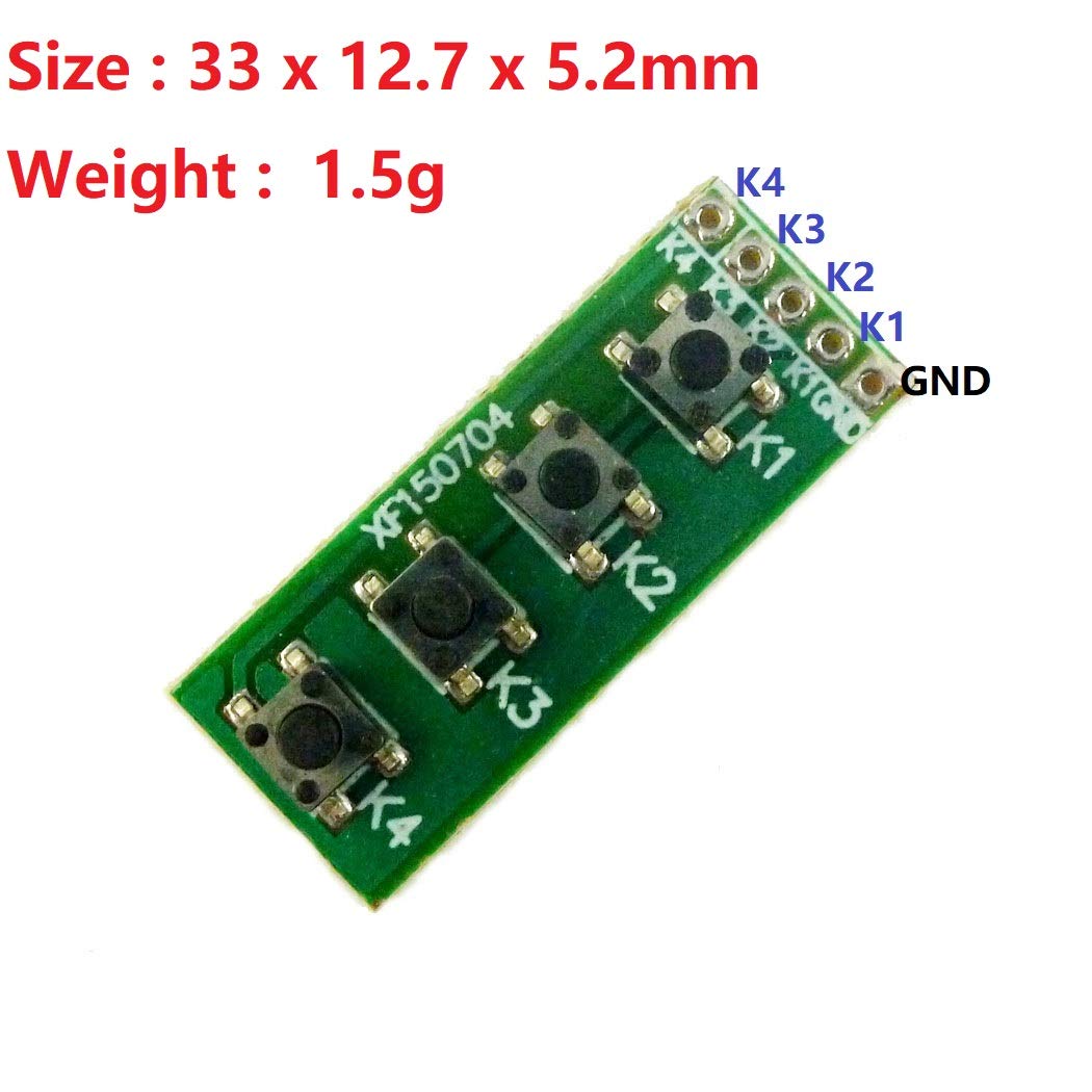 eletechsup 4 Buttons Key Switch Keyboard Matrix Board (5)