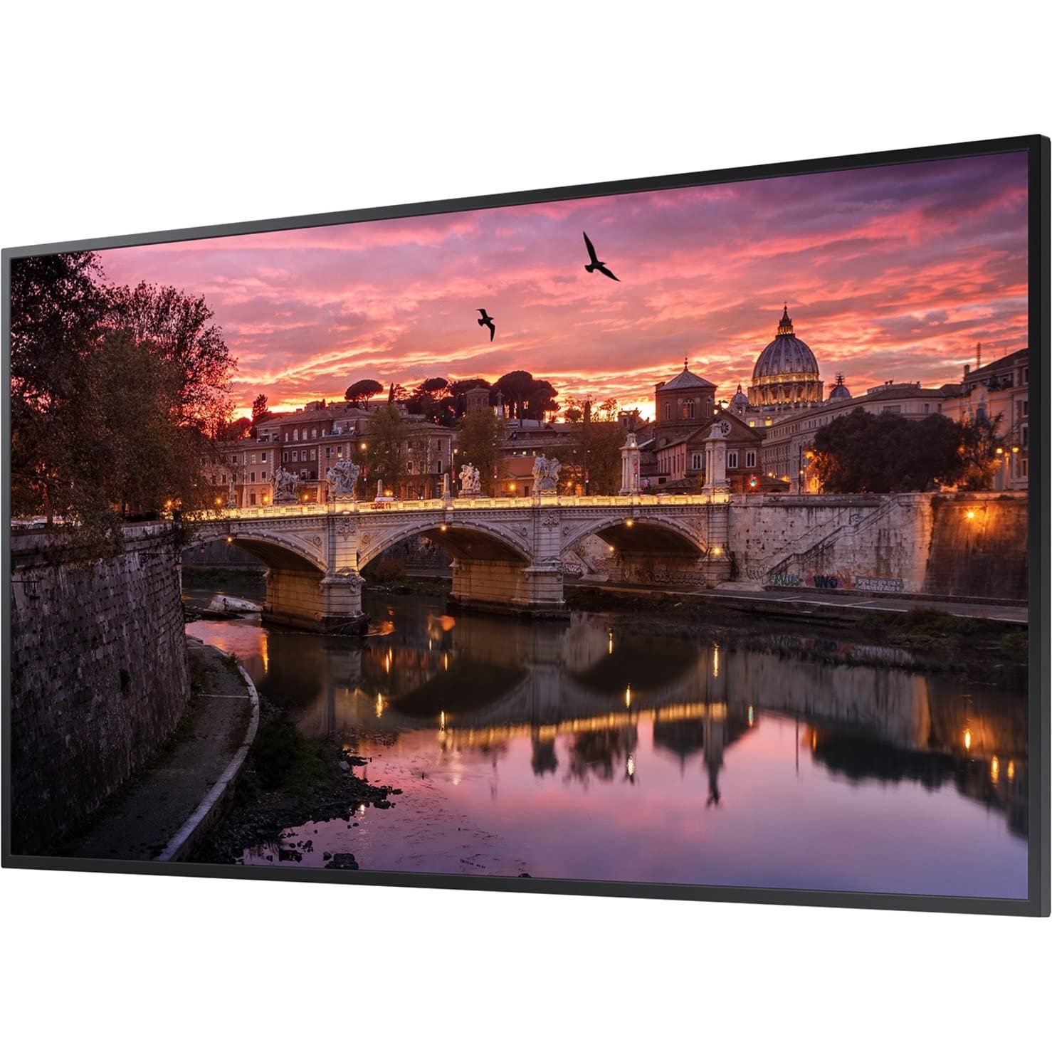 Samsung QB85R-B - Slim 4K UHD Display for Business (Cisco Certified Display)