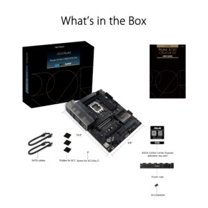 ASUS ProArt B760-CREATOR D4 Intel LGA 1700(13th and 12th Gen) ATX Content Creator Motherboard,DDR4,PCIe 5.0,3xM.2 Slots,2.5 Gb &1Gb LAN,Front USB 3.2 Gen 2x2 Type-C,Thunderbolt(USB4®) Header