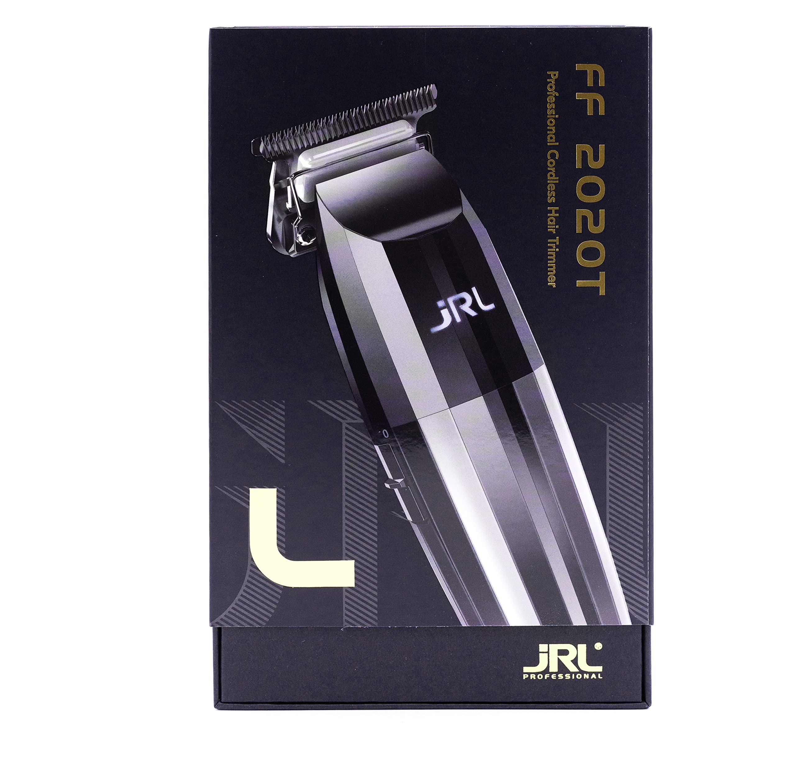 Amazon Series JRL FreshFade 2020T Trimmer - Professional Hair Trimmer w/Cool Blade Technology for Men's Grooming - Rechargeable Trimmer w/Stainless Steel Blades and Corrosion Proof (Silver)