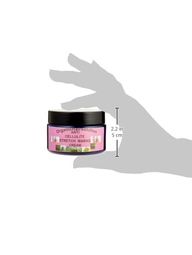 Organic Hair Solution-CELLULITE & STRETCH MARKS CREAM- Advance Formula Maternity Cream- With Neem, Cedarwood, Aloe vera Jojoba seed, Vitamin E,avocado oil, castor oil, green tea oil