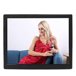 12.1in tft led monitor, abs portable portable color screen display 100‑240v clear picture dual speakers for dvrs (us plug)