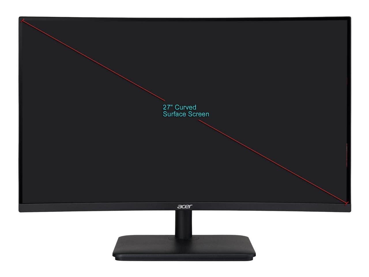 ED270R 27" Black 1920 x 1080 Widescreen 16:9 165Hz Refresh Rate AMD FreeSync Pre