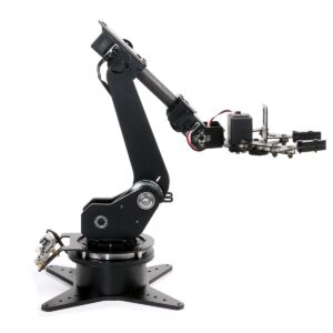 Waveshare Robotic Arm Kit, Desktop Robotic Kit, High-Torque Serial Bus Servo, Based On ESP32, 5-DOF, Supports Wireless Control