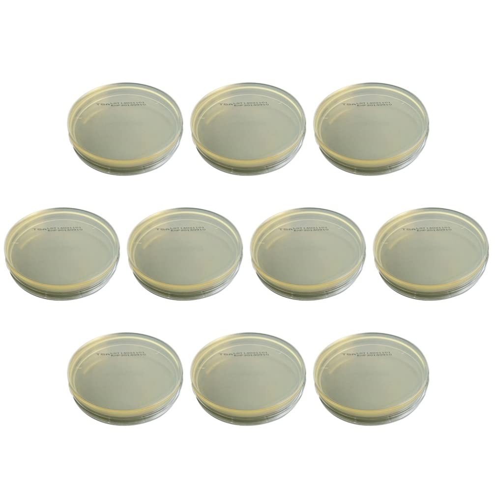 30 Pcs Determine Equipment Agar Medium Agar Plates