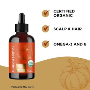 Maple Holistics Volumizing Hair Care Set - Biotin Shampoo and Conditioner with Rosemary Essential Oil and Pumpkin Seed Oil