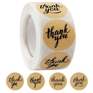 1.5" thank you stickers homemade personalised thank you stickers small business labels self adhesive gift stickers for invitation cards/wedding decoration/thank you notes/gift tag decoration