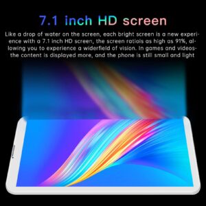 Tablet Computer, N88 Tablet 7.1 Inch Eight Core Smart Tablet Call WiFi 2+16GB Dual Camera Tablet, Supports SIM Communication Function, Holiday Gift (blue)