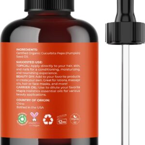 Maple Holistics Volumizing Hair Care Set - Biotin Shampoo and Conditioner with Rosemary Essential Oil and Pumpkin Seed Oil