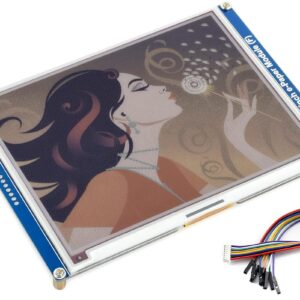 waveshare 5.65inch E-Ink Display HAT 7-Color ACeP E-Paper Display 600x448 Pixels for Raspberry Pi 4B/3B+/3B/2B/Zero/Zero W/Zero WH and Jetson Nano