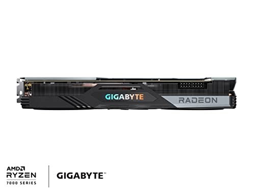 GIGABYTE Radeon RX 7900 XTX Gaming OC 24G Graphics Card, 3X WINDFORCE Fans, 24GB 384-bit GDDR6, GV-R79XTXGAMING OC-24GD Video Card