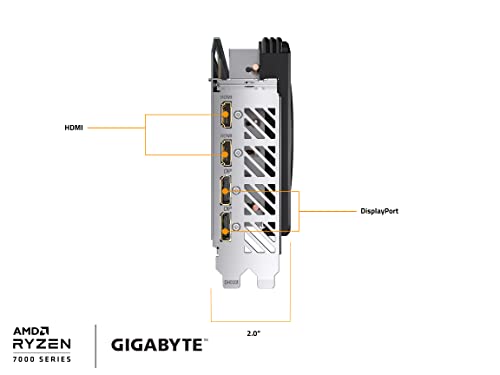 GIGABYTE Radeon RX 7900 XTX Gaming OC 24G Graphics Card, 3X WINDFORCE Fans, 24GB 384-bit GDDR6, GV-R79XTXGAMING OC-24GD Video Card