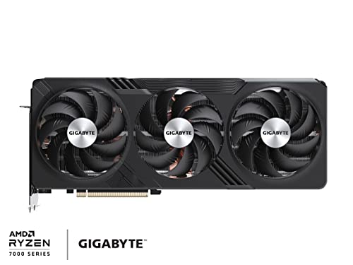 GIGABYTE Radeon RX 7900 XTX Gaming OC 24G Graphics Card, 3X WINDFORCE Fans, 24GB 384-bit GDDR6, GV-R79XTXGAMING OC-24GD Video Card