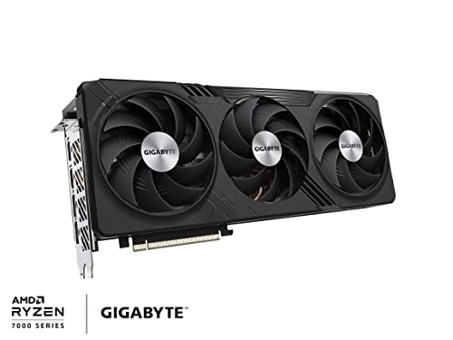 GIGABYTE Radeon RX 7900 XTX Gaming OC 24G Graphics Card, 3X WINDFORCE Fans, 24GB 384-bit GDDR6, GV-R79XTXGAMING OC-24GD Video Card