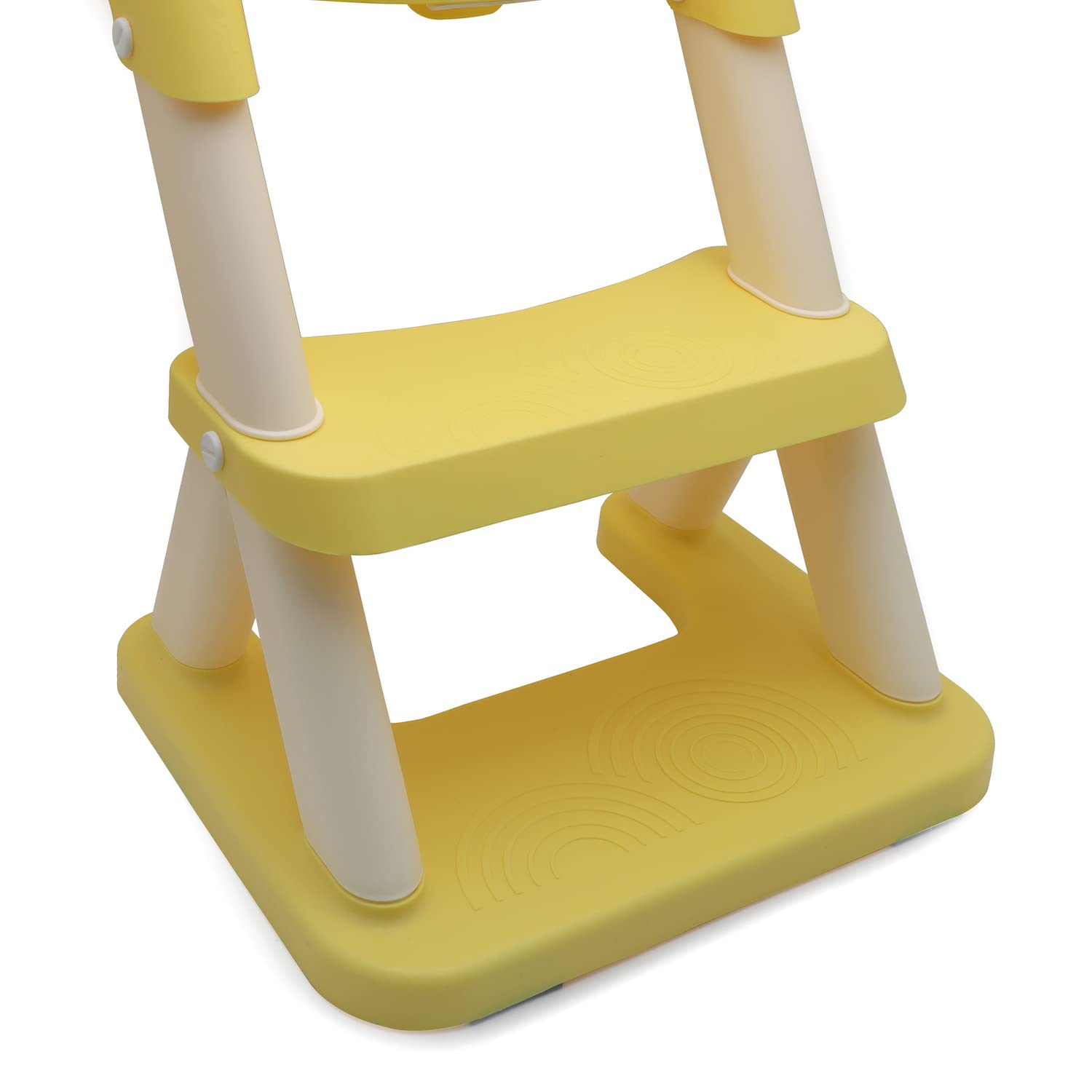 HongK- Baby Yellow Wider Step Toddler Potty Training Seat Ladder Toilet Chair Infant Kid Bathroom Trainer