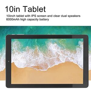 Pomya Tablet, 10 Inch IPS Screen Tablet for Android 11, 2.4G 5G WiFi 8 Core CPU Tablet with Dual Speakers, 4GB RAM 256GB ROM 6000mAh PC Tablet for Daily Life