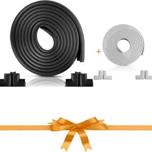 Furniture Edge and Corner Guards | 30 ft Bumper 8 Adhesive Childsafe Corners | Baby Child Proofing Set