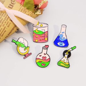 Cualque Funny Enamel Brooch Pins Cute Cartoon Animal Brooches Pins Kawaii Nature Outdoors Lapel Badge Brooch Pins for Lanyards Backpacks Clothes Hats Jackets, Stainless Steel, no gemstone