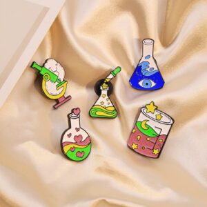 Cualque Funny Enamel Brooch Pins Cute Cartoon Animal Brooches Pins Kawaii Nature Outdoors Lapel Badge Brooch Pins for Lanyards Backpacks Clothes Hats Jackets, Stainless Steel, no gemstone