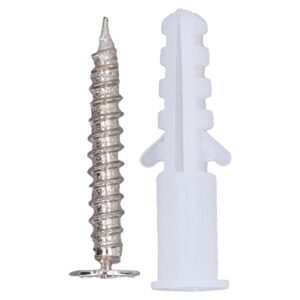 Stainless Steel Standoff Screws, 1x1in Polished Stable Non  Deform Smooth Trimming Advertising Nails Hardware for Displaying